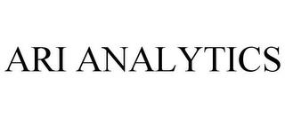 ARI ANALYTICS trademark