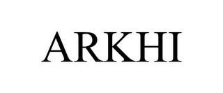 ARKHI trademark