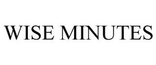 WISE MINUTES trademark