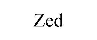 ZED trademark