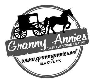 GRANNY ANNIES AMISH FURNITURE & MARKET WWW.GRANNYANNIES.NET ELK CITY OK trademark