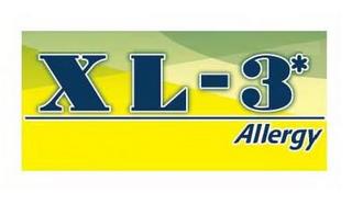 XL-3 ALLERGY trademark