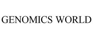 GENOMICS WORLD trademark