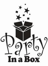 PARTY IN A BOX trademark