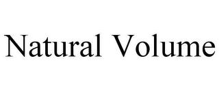 NATURAL VOLUME trademark