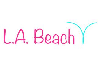 L. A. BEACH trademark