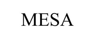 MESA trademark