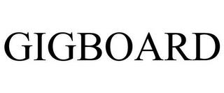 GIGBOARD trademark