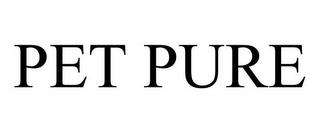 PET PURE trademark