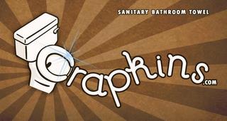 CRAPKINS.COM SANITARY BATHROOM TOWEL trademark