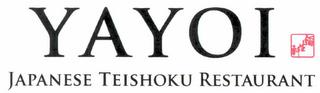 YAYOI JAPANESE TEISHOKU RESTAURANT trademark