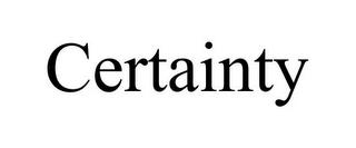 CERTAINTY trademark