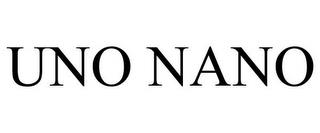 UNO NANO trademark