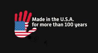 MADE IN THE U.S.A. FOR MORE THAN 100 YEARSRS trademark