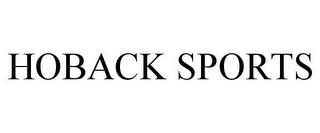 HOBACK SPORTS trademark