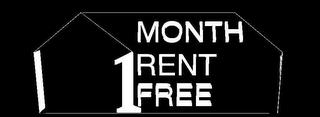 1 MONTH RENT FREE trademark