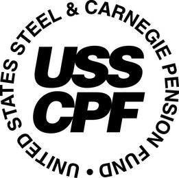 USS CPF UNITED STATES STEEL & CARNEGIE PENSION FUND ·ENSION FUND · trademark