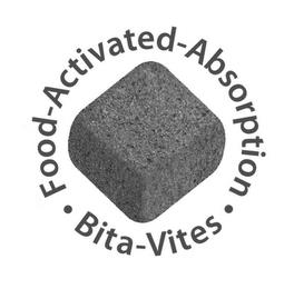 · FOOD-ACTIVATED-ABSORPTION · BITA-VITES trademark