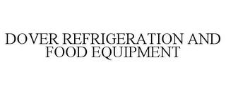 DOVER REFRIGERATION AND FOOD EQUIPMENT trademark