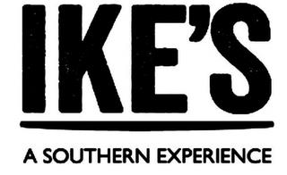 IKE'S A SOUTHERN EXPERIENCE trademark