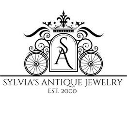 SA SYLVIA'S ANTIQUE JEWELRY EST.2000 trademark