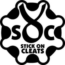 SOC STICK ON CLEATS trademark