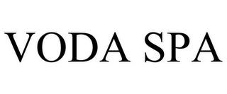 VODA SPA trademark