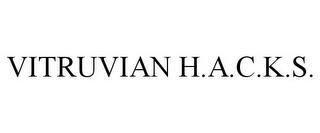 VITRUVIAN H.A.C.K.S. trademark