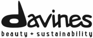 DAVINES BEAUTY + SUSTAINABILITY trademark