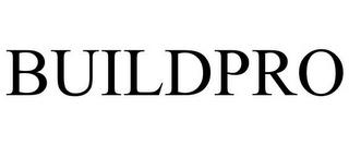 BUILDPRO trademark