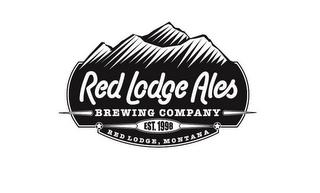 RED LODGE ALES BREWING COMPANY RED LODGE MONTANA trademark