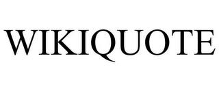 WIKIQUOTE trademark