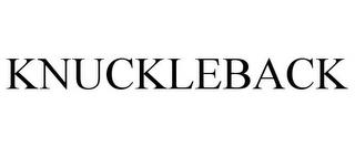 KNUCKLEBACK trademark