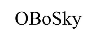 OBOSKY trademark