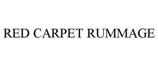 RED CARPET RUMMAGE trademark