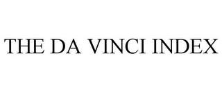 THE DA VINCI INDEX trademark