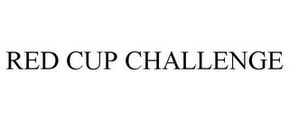 RED CUP CHALLENGE trademark