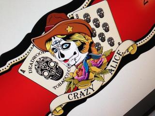 DEADWOOD TOBACCO CO. CRAZY ALICE trademark