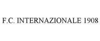 F.C. INTERNAZIONALE 1908 trademark