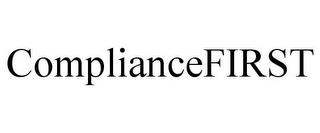 COMPLIANCEFIRST trademark