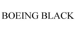 BOEING BLACK trademark