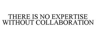 THERE IS NO EXPERTISE WITHOUT COLLABORATION trademark