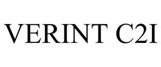 VERINT C2I trademark