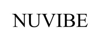 NUVIBE trademark