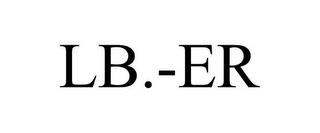 LB.-ER trademark