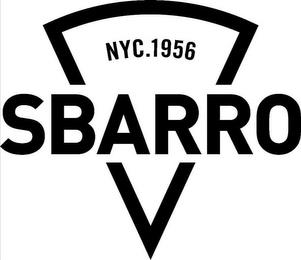 SBARRO NYC. 1956 trademark