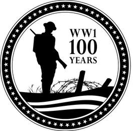 WWI 100 YEARS trademark