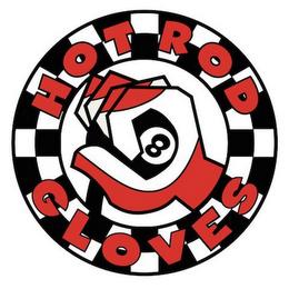 HOT ROD GLOVES 8 trademark