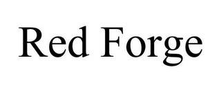 RED FORGE trademark