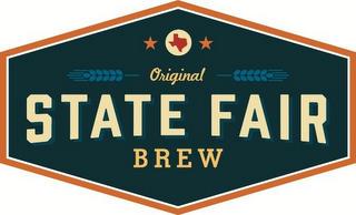 ORIGINAL STATE FAIR BREW trademark